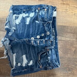 American Eagle Distressed Denim Shorts